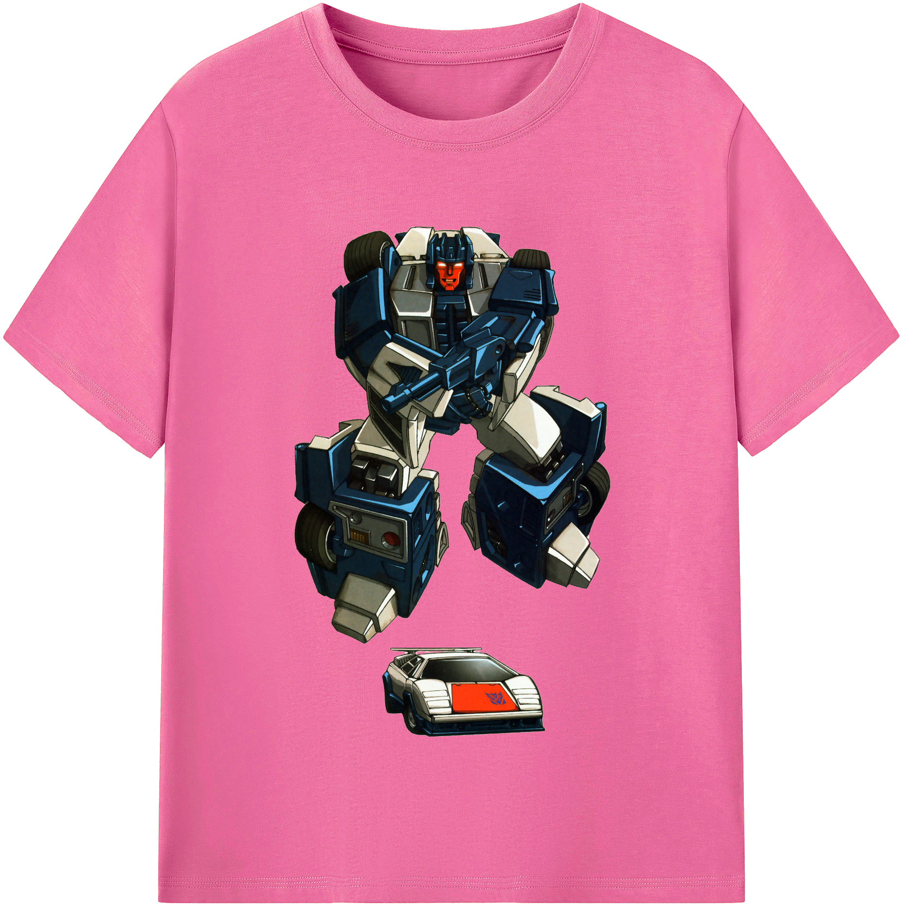 （画像用）  レディースカジュアルプリントTシャツ（綿100％）
